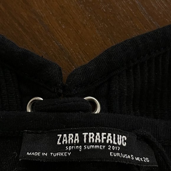 Zara black crop top - Picture 2 of 3